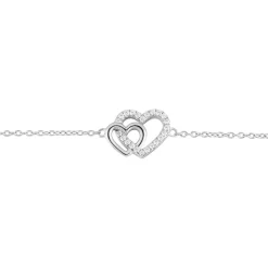 Histoire d'Or Bracelet Argent Blanc Marina Oxydes De Zirconium