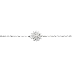 Histoire d'Or Bracelet Argent Blanc Maximille Oxydes De Zirconium
