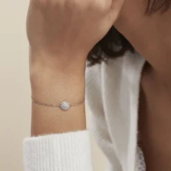 Histoire d'Or Bracelet Argent Blanc Maximille Oxydes De Zirconium