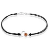 Bracelet Argent Blanc Mialy Ambre-Histoire d'Or Sale