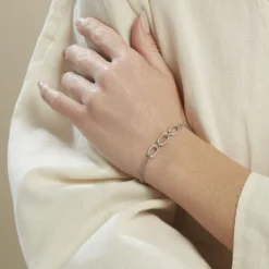 Histoire d'Or Bracelet Argent Blanc Nos