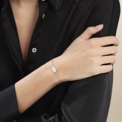 Histoire d'Or Bracelet Argent Blanc Philiphina