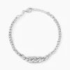 Histoire d'Or Bracelet Argent Blanc Quintila