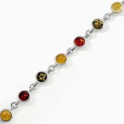 Histoire d'Or Bracelet Argent Blanc Rosalie Ambres