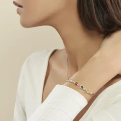 Histoire d'Or Bracelet Argent Blanc Rosalie Ambres