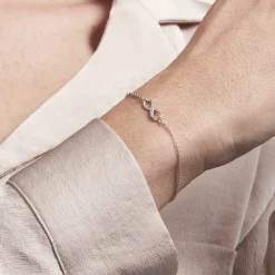 Bracelet Argent Blanc Teoxane-Histoire d'Or Clearance