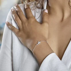 Histoire d'Or Bracelet Argent Florencio Oxydes De Zirconium