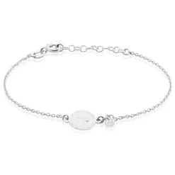 Bracelet Argent Glannon Oxyde De Zirconium-Histoire d'Or Clearance