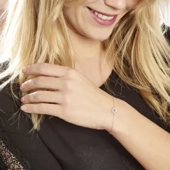 Histoire d'Or Bracelet Argent Henrick Oxydes De Zirconium