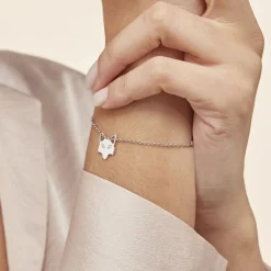 Bracelet Argent Mechtelt Oxydes De Zirconium-Histoire d'Or Clearance