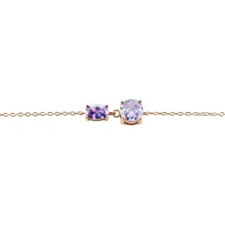 Bracelet Argent Rose Brenna Oxyde De Zirconium-Histoire d'Or Online