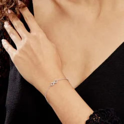 Bracelet Argent Solkem Glitter-Histoire d'Or Outlet