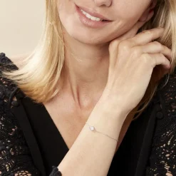 Bracelet Argent Tricoria Oxydes De Zirconium-Histoire d'Or Discount