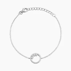Histoire d'Or Bracelet Argent Ursine Oxydes De Zirconium