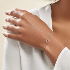 Histoire d'Or Bracelet Argent Vivence Oxydes De Zirconium