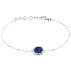 Bracelet Argent Zea Lapis Lazulis-Histoire d'Or Clearance