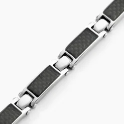 Bracelet Arnaud Acier Blanc-Histoire d'Or Outlet