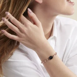 Bracelet Ashoka Argent Rose Céramique-Histoire d'Or Hot