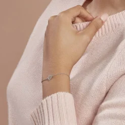 Bracelet Audrey-rose Argent Blanc-Histoire d'Or Online