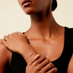 Histoire d'Or Bracelet Aura Plaqué Or Jaune Oxyde De Zirconium