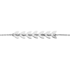 Histoire d'Or Bracelet Auxanne Argent Blanc