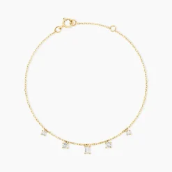 Bracelet Avner Or Jaune Oxyde De Zirconium-Histoire d'Or New