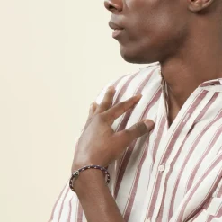 Histoire d'Or Bracelet Axel Acier Blanc