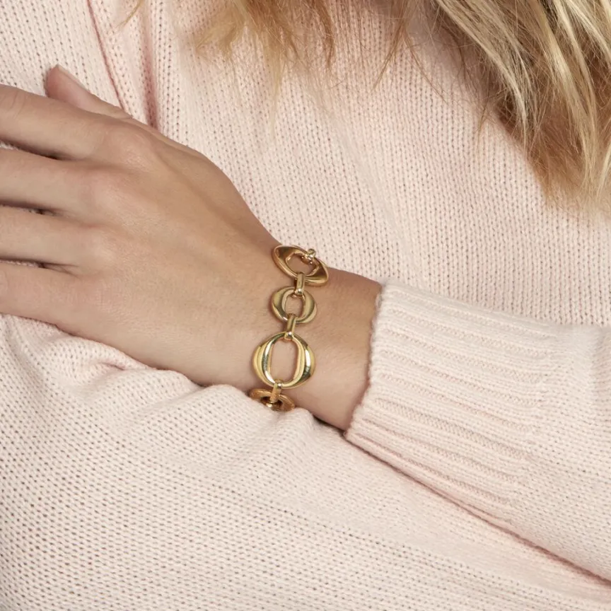 Bracelet Aya Acier Jaune-Histoire d'Or Discount