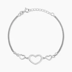 Histoire d'Or Bracelet Ayann Argent Blanc
