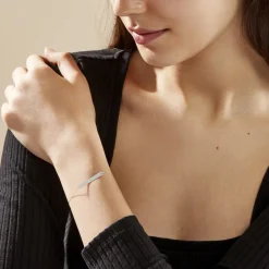 Histoire d'Or Bracelet Beavis Or Blanc