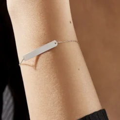 Histoire d'Or Bracelet Beavis Or Blanc