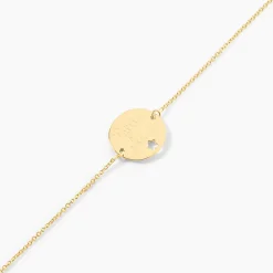 Histoire d'Or Bracelet Benedicte Message Or Jaune