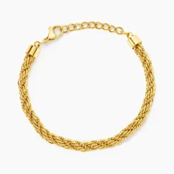 Bracelet Bolina Acier jaune-Histoire d'Or New