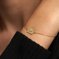 Bracelet Bonne Aventure Or Jaune-Histoire d'Or Sale