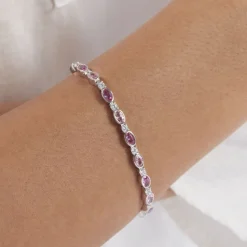 Histoire d'Or Bracelet Brielle Argent Blanc Oxyde De Zirconium