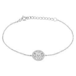Bracelet Brunilda Argent Blanc Oxyde De Zirconium-Histoire d'Or