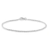 Bracelet Cacilda Maille Corde Argent Blanc-Histoire d'Or Best