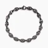 Bracelet Cadia Antique Acier Noir-Histoire d'Or Outlet