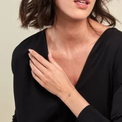 Bracelet Caius Or Jaune Oxyde De Zirconium-Histoire d'Or Hot