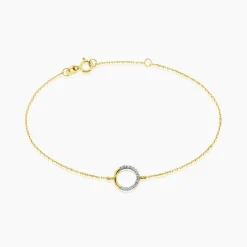 Histoire d'Or Bracelet Cajsa Or Jaune Oxyde De Zirconium