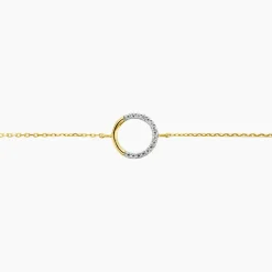 Histoire d'Or Bracelet Cajsa Or Jaune Oxyde De Zirconium