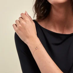 Histoire d'Or Bracelet Cajsa Or Jaune Oxyde De Zirconium