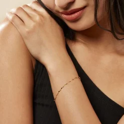 Bracelet Camelie Or Jaune-Histoire d'Or Hot