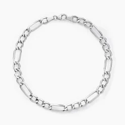 Bracelet Cameo Alternee 1/3 Or Blanc-Histoire d'Or