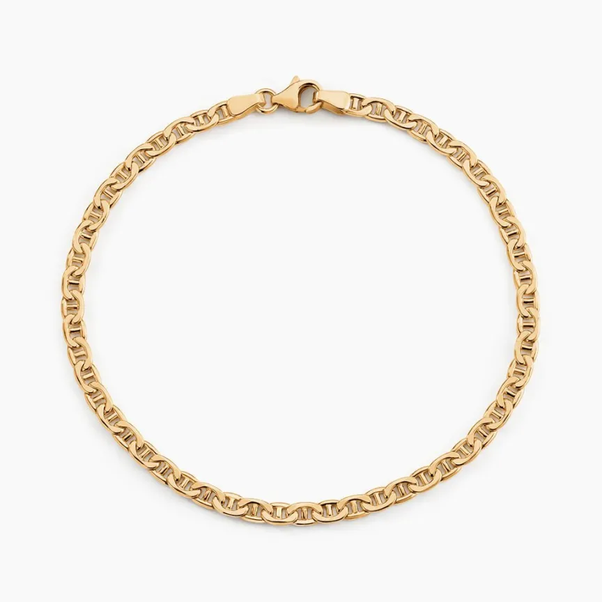 Bracelet Capucin Maille Marine Plate-Histoire d'Or Online