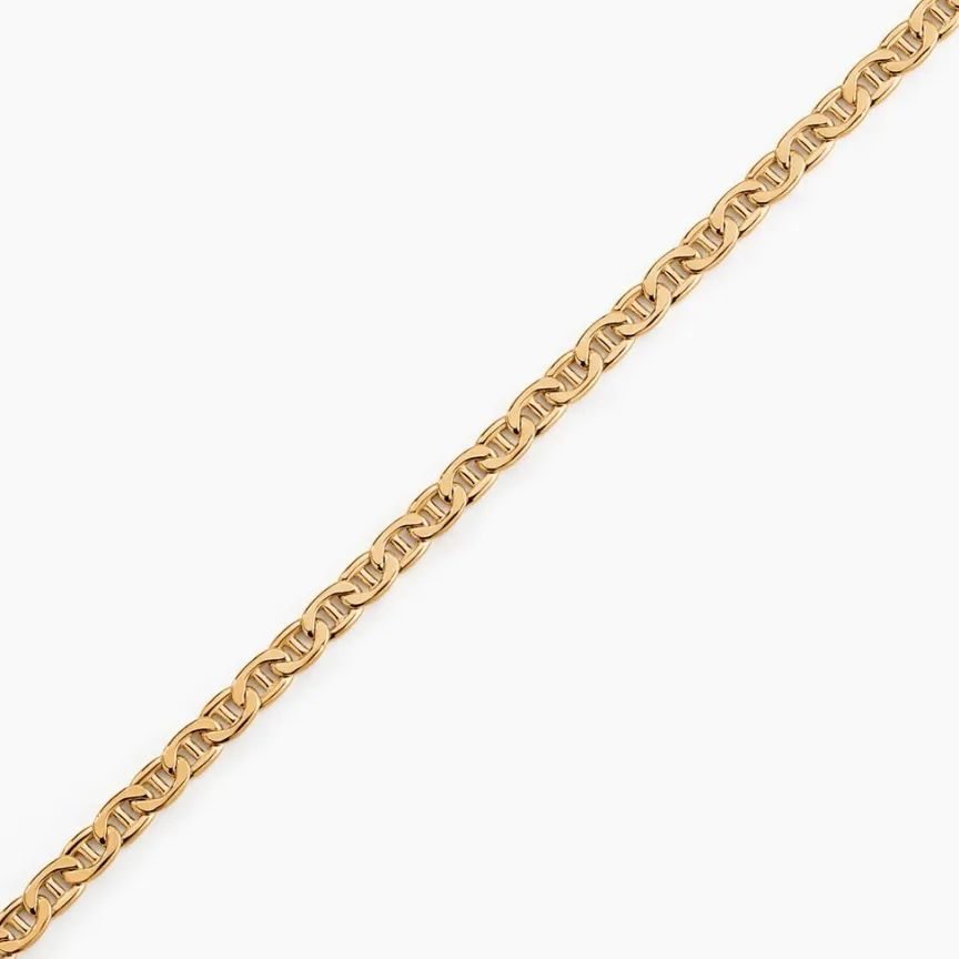 Bracelet Capucin Maille Marine Plate-Histoire d'Or Online