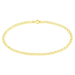 Bracelet Capucin Or Jaune Maille Marine Plate-Histoire d'Or Best