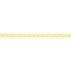 Bracelet Capucin Or Jaune Maille Marine Plate-Histoire d'Or Best