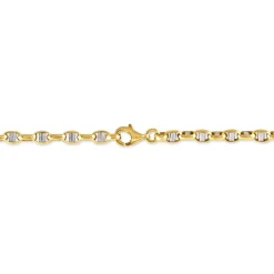Bracelet Carlo Or Bicolore Maille Marine Ronde-Histoire d'Or Outlet