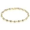 Histoire d'Or Bracelet Carlo Or Bicolore Maille Marine Ronde